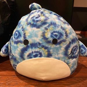 Squishmallows Luther the Shark 16" Stuffed Plush